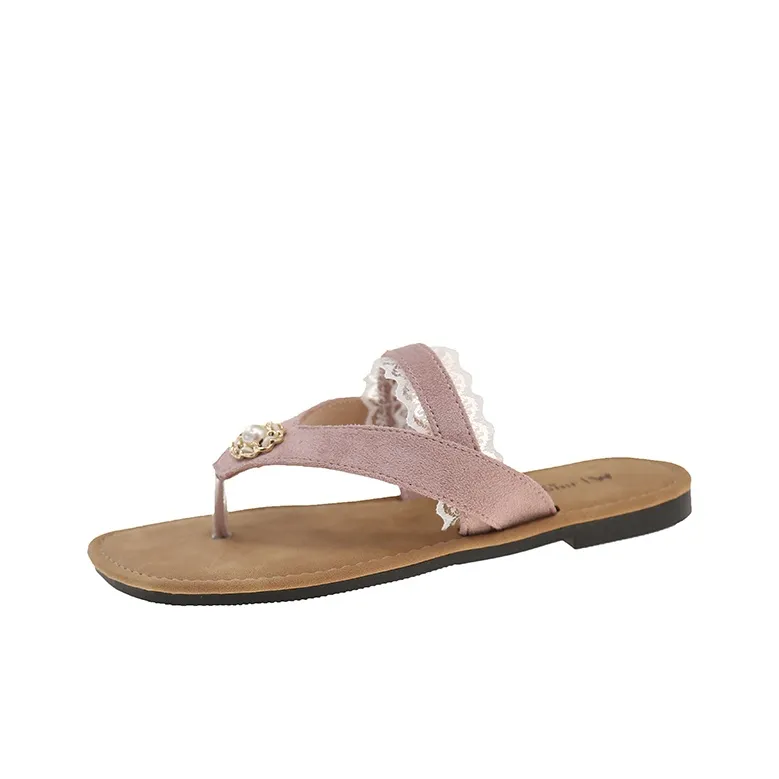 AFJI Rubber Sole Abrasion Resistant Flip Flops Women's-14