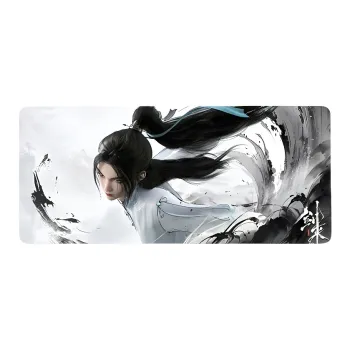 DANYIN Sword Arrives Ning Yao Extra Large Esports Computer Table Mats Anime Keyboard Mat Mouse Pads