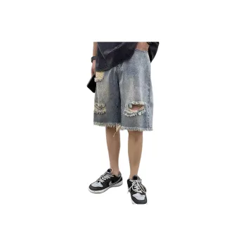 CORNILOT Denim Shorts Unisex Blue