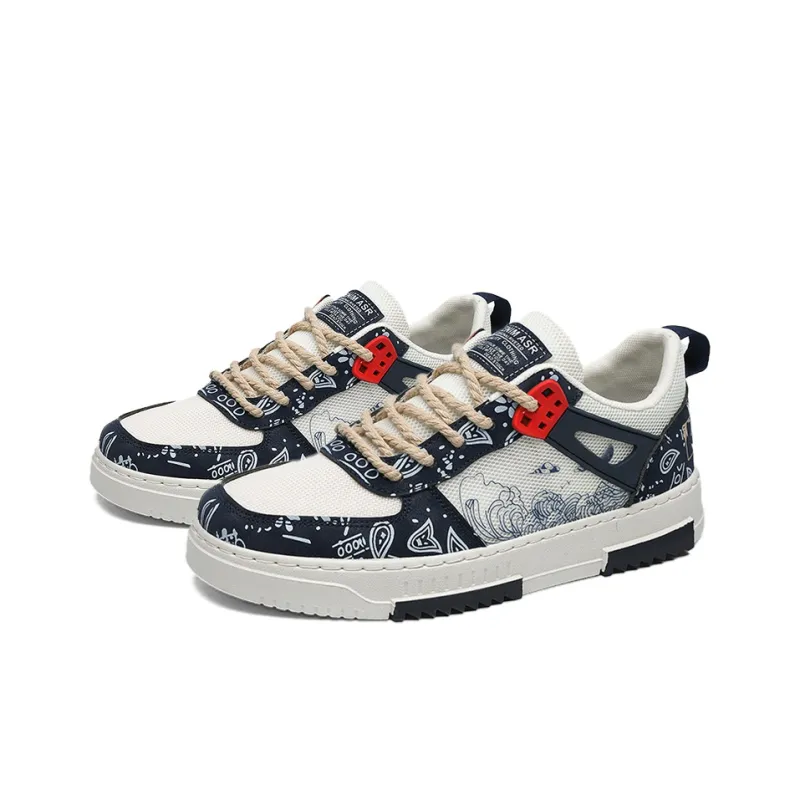 TEXWOOD Low Top Skateboard Shoes Men's-13