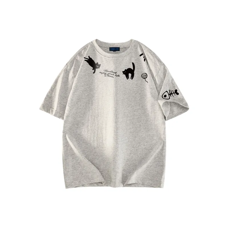 FONDLOOK T Shirts Unisex-16
