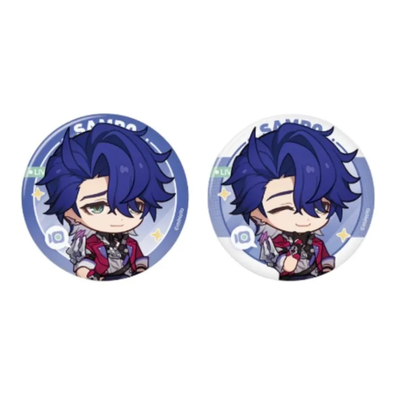 MIHOYO Honkai Star Rail, Jimi's Parlour Collection Tinplate Badges-10
