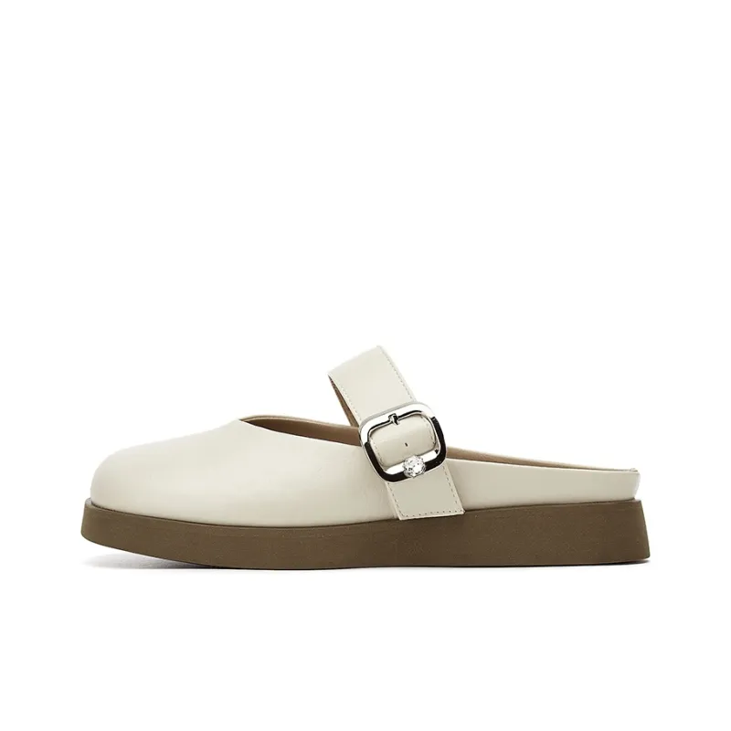 Rich Birds Rubber Sole Slip Resistant Closed Toe Slippers Women's-5