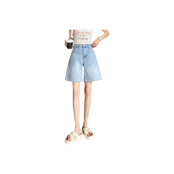 SITOL Denim Shorts Women's Blue