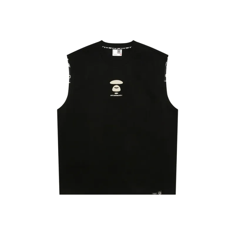Aape Logo embroidered Tank-0