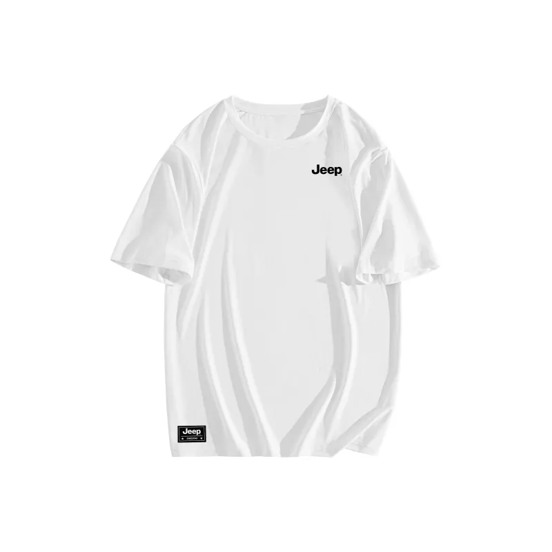 Jeep T Shirts Unisex White-0