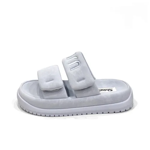 Shougu Rubber Sole Slip Resistant Slide Slippers Women's