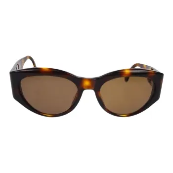 CHANEL Acrylic Cat Eye Sunglasses Women's Tortoiseshell