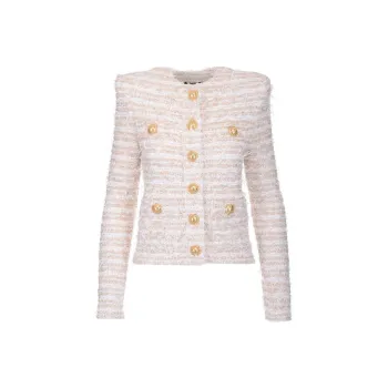 BALMAIN Jacket Women's Pink White