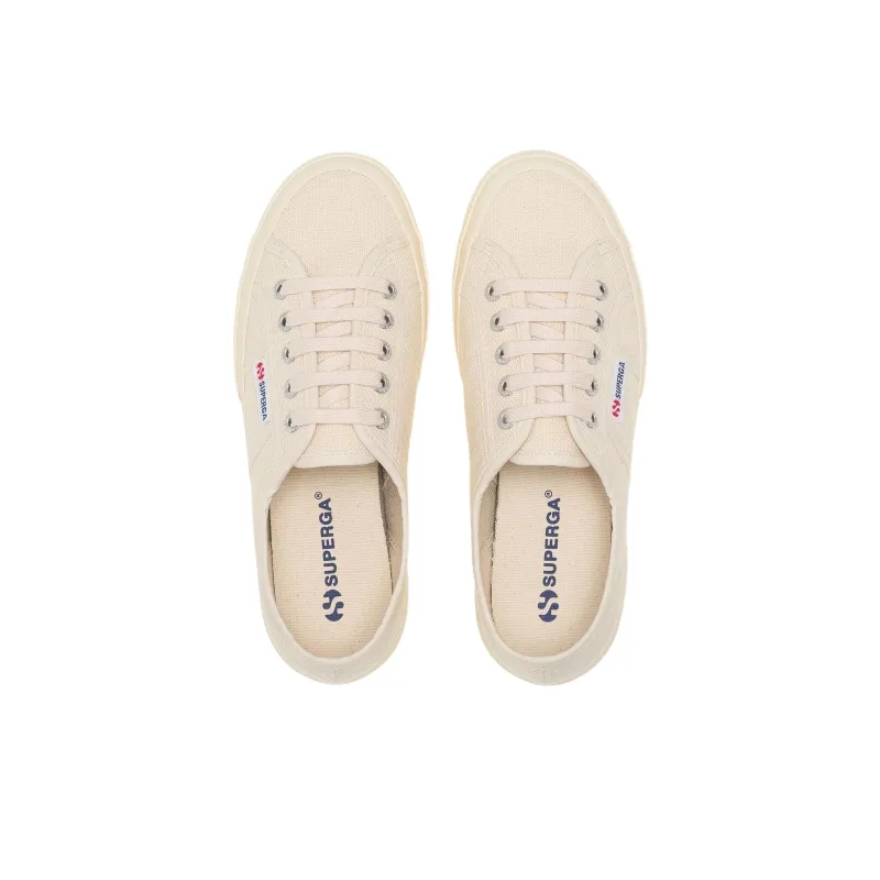 SUPERGA 2750 COTU CLASSIC Abrasion Resistant Low Top Skateboard Shoes Unisex Ecru-3