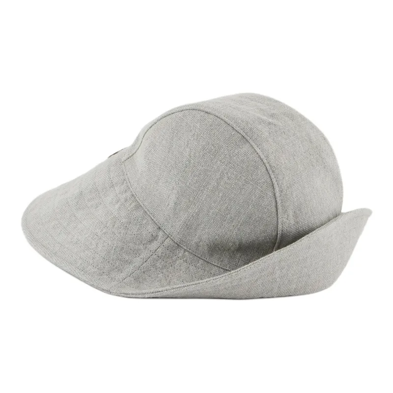 EMPORIO ARMANI Cotton Hat With Leather Details-1