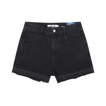 JESSYLINE Denim Shorts Women's Dark Gray