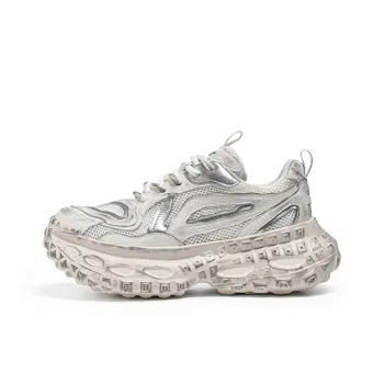 ROBINHOOD Cushioning, Slip Resistant, Abrasion Resistant, Coverage, Support Low Top Chunky Sneakers Men's