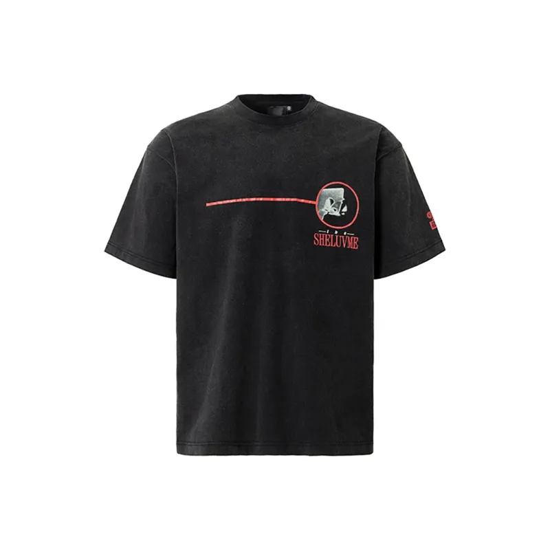 FAKE VINTAGE T Shirts Unisex Black-0