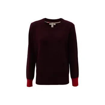 Burberry Sweater Women's Dark Red