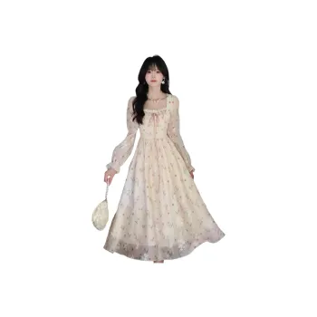 Mu Xiao Xin Long Sleeved Dress Women's