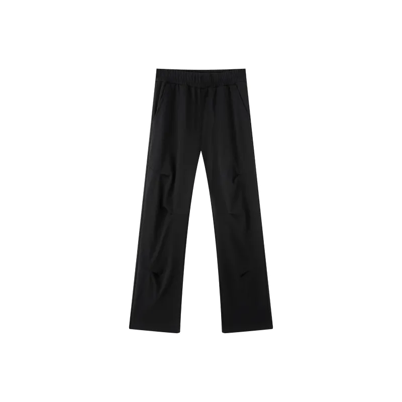 UNKNOWTAL Casual Pants Unisex Black-0