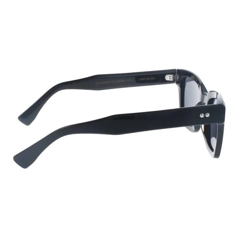 LOOK Cat Eye Sunglasses Women's Black-2