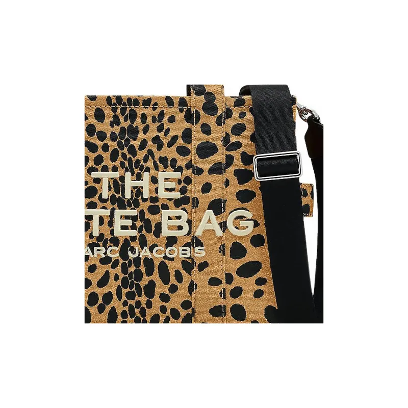 MARC JACOBS The Medium Tote Cheetah Black Leo-4