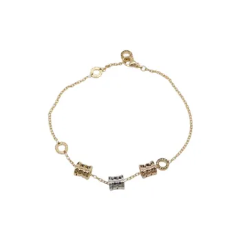 BVLGARI 18K Gold Bracelets Unisex Gold