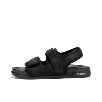 MIIOW Beach Sandals Men Black/Sand