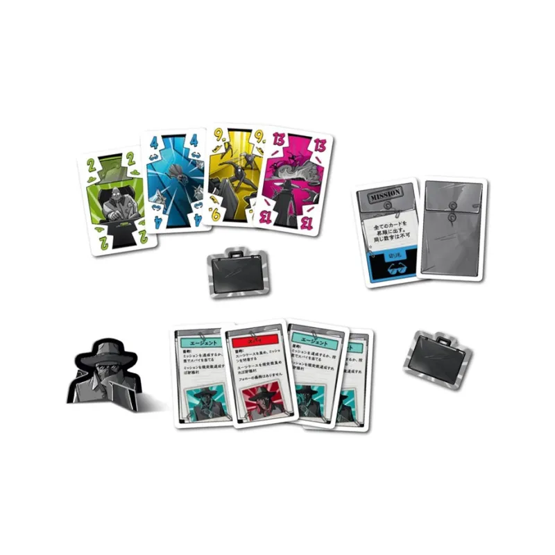 GP Spy Work, Complete Japanese Version, Card Game Board Games-2