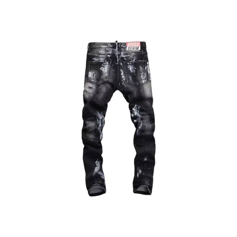 FALIAMS Jeans Unisex Black-1
