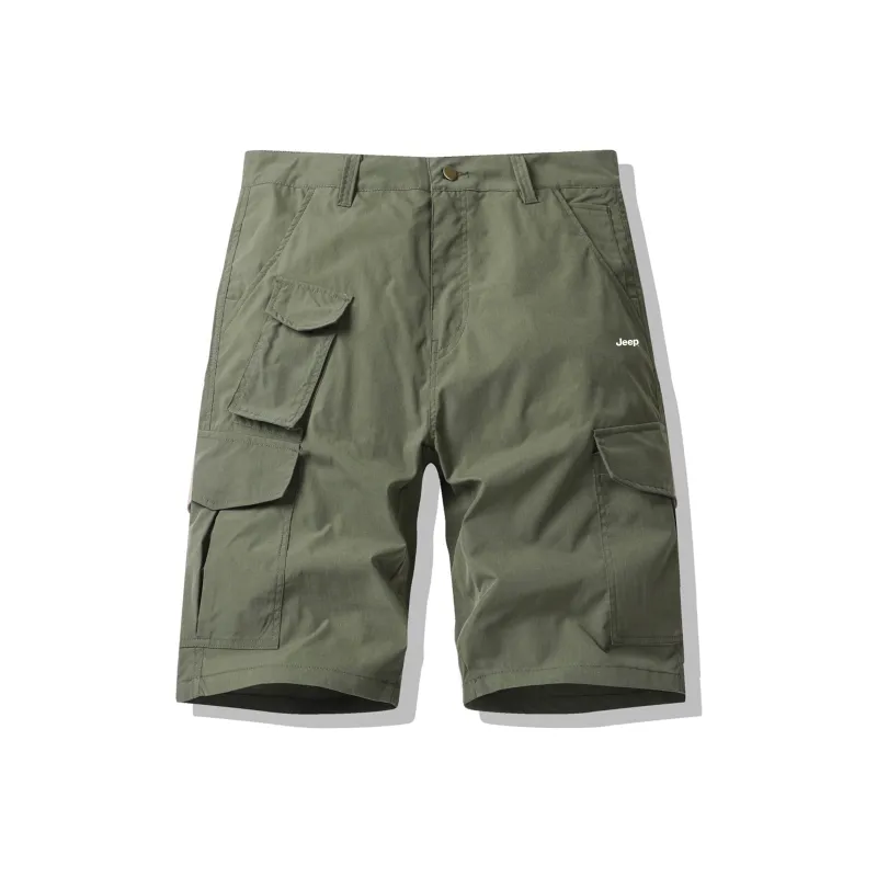 Jeep Cargo Shorts Unisex-3