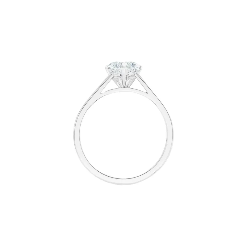 De Beers Platinum Rings Unisex Silver-1