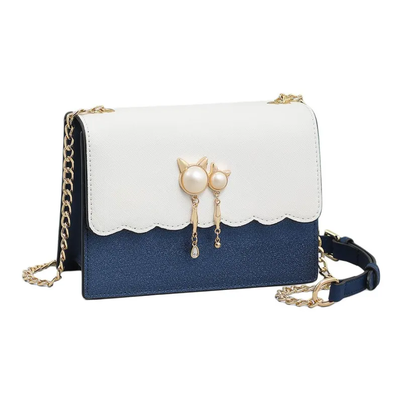 COMELY Synthetic Leather Shoulder Bag, Crossbody Bag Women's Royal Blue-4