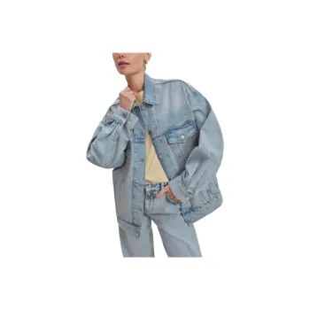 REFORMATION Brooks Oversized Denim Jacket Denim Jacket Women's