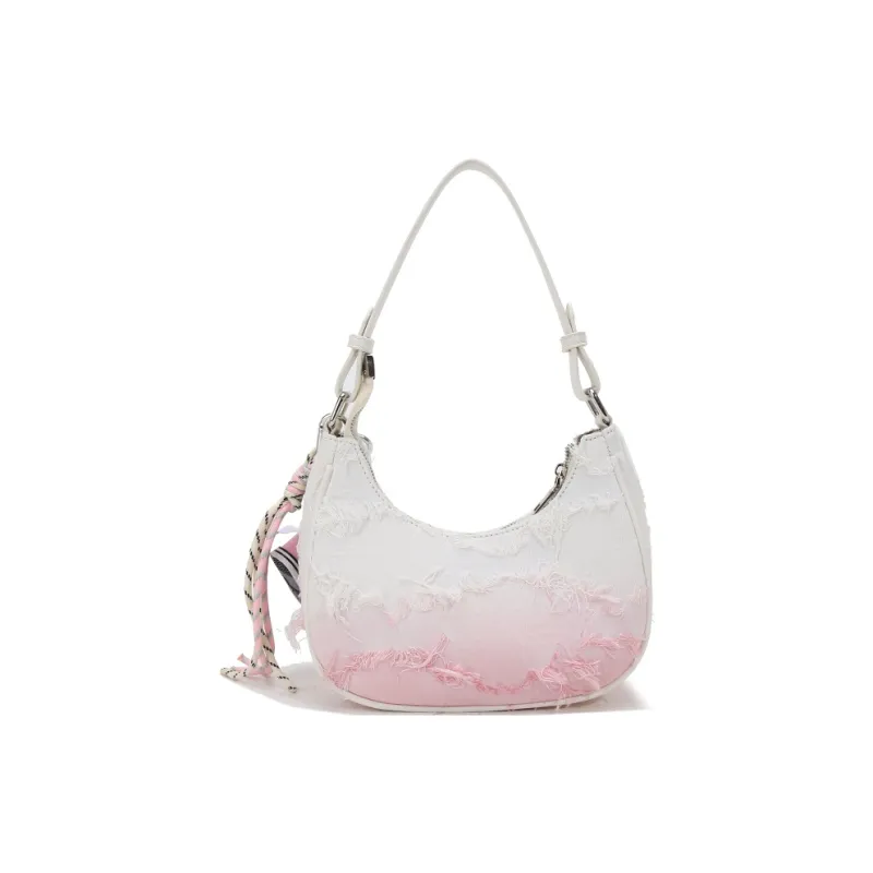 Carit&Koty GUIMISIYU Collaboration PU Shoulder Bag Women's Gradient Pink-2