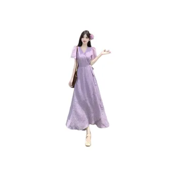 Mu Xiao Xin Short Sleeved Dress Women's