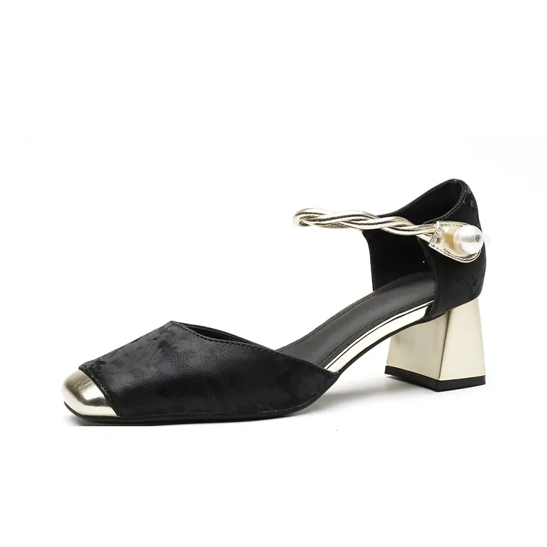 MCKP Chunky Heel High Heels Women's-2