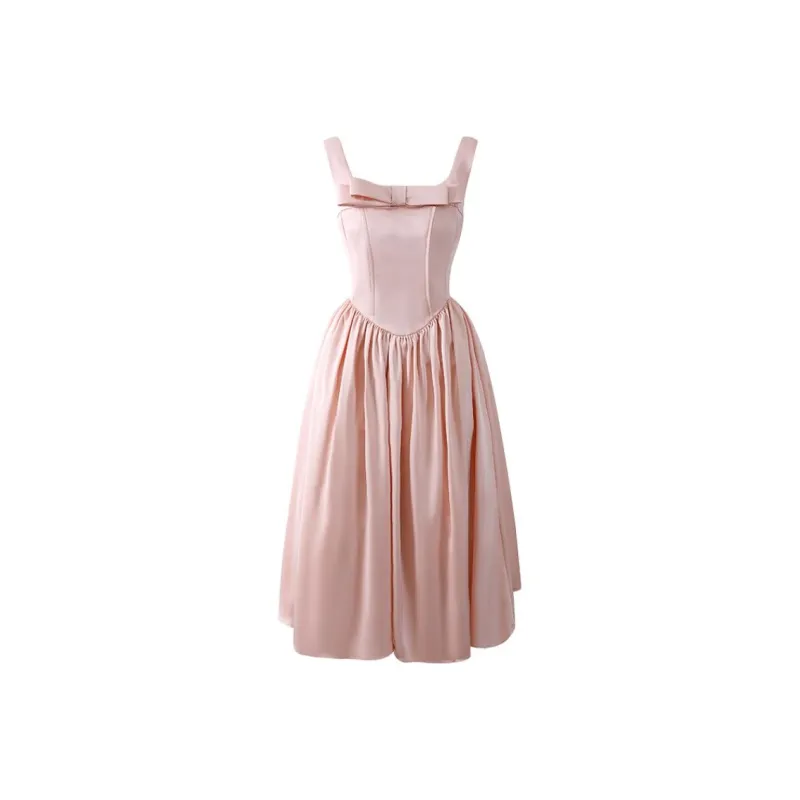 TENNE GIRL Slip Dresses Women's Pink-0