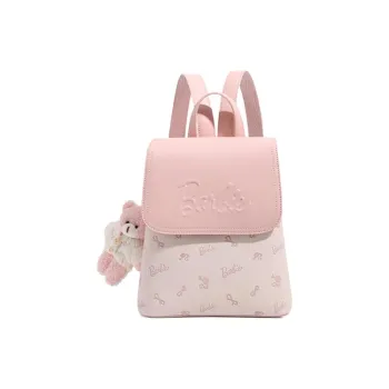 Barbie PU Backpack Women's Pink/White