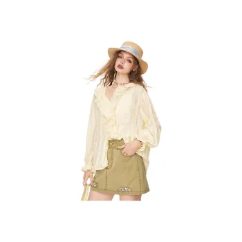 ELF SACK Casual Short Skirts Women's