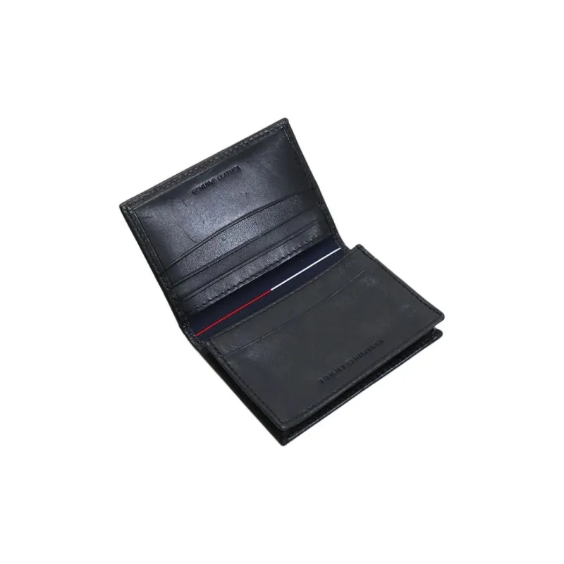 Tommy Hilfiger Leather Card Holder Men's Black-5