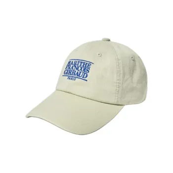MARITHE FRANCOIS GIRBAUD Cotton Baseball Caps Unisex Light Beige