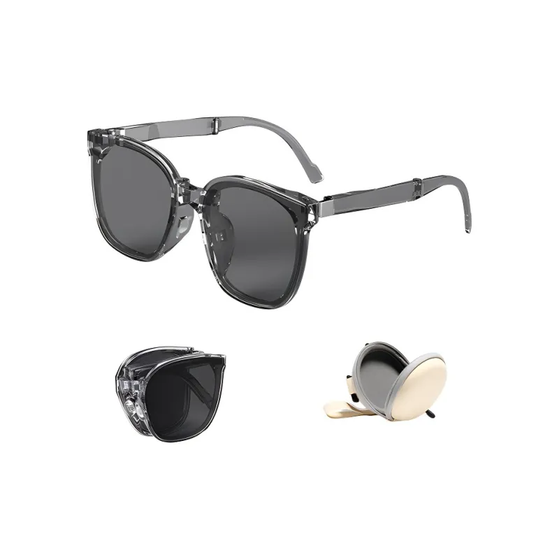 NEXLEXOGO PC Square Sunglasses Unisex-2