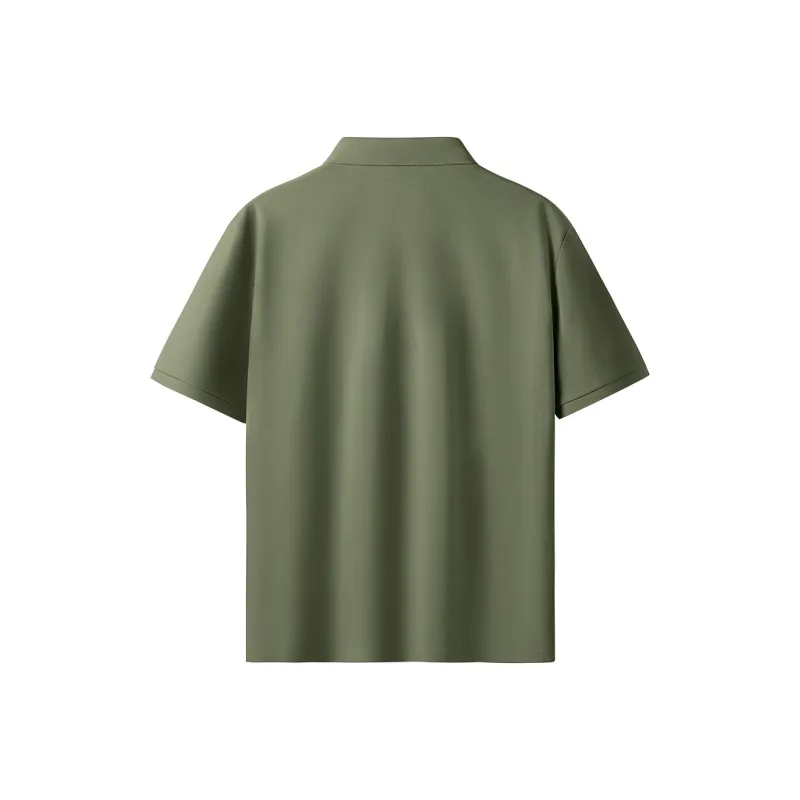 Red bean Polo Shirts Unisex-5