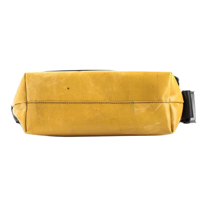 FREITAG Polyester Messenger Bag, Crossbody Bag, Shoulder Bag Unisex Yellow & Blue-4