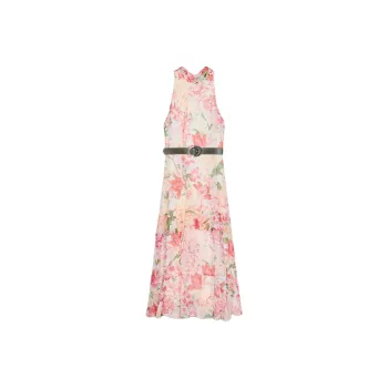 ZARA Sleeveless Dresses Women's Multicolor