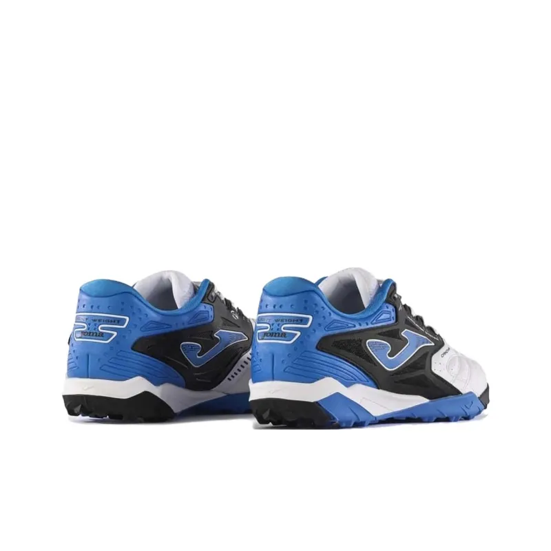 Joma TF Turf Anti Slip Wear Resistant Soccer Shoes Men's Blue White-2