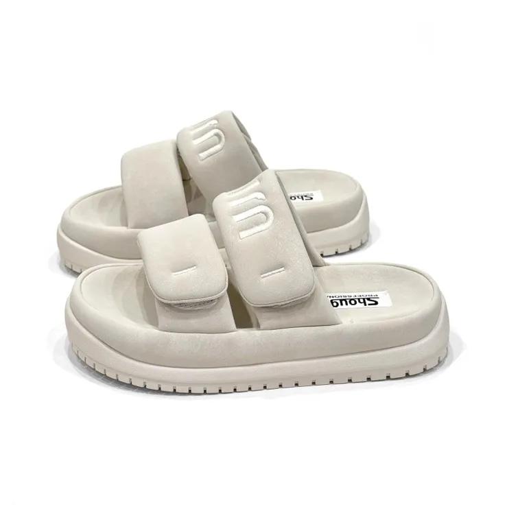 Shougu Rubber Sole Slip Resistant Slide Slippers Women's-12