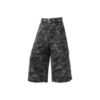 SCRM Cargo Shorts Unisex City Camouflage