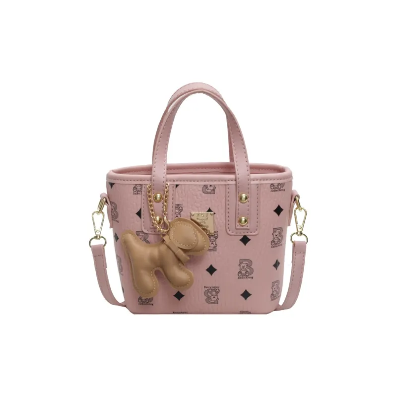 Gerlanx PU Crossbody One Shoulder Handbag Regular Women's New Brown/Girly Pink/Ecru/Black-7