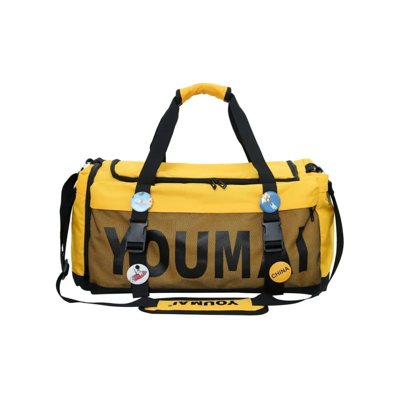 MTribe Oxford Travel Bag Unisex Black/Yellow/Pink/Gray/Red/Turquoise/Army Green-7