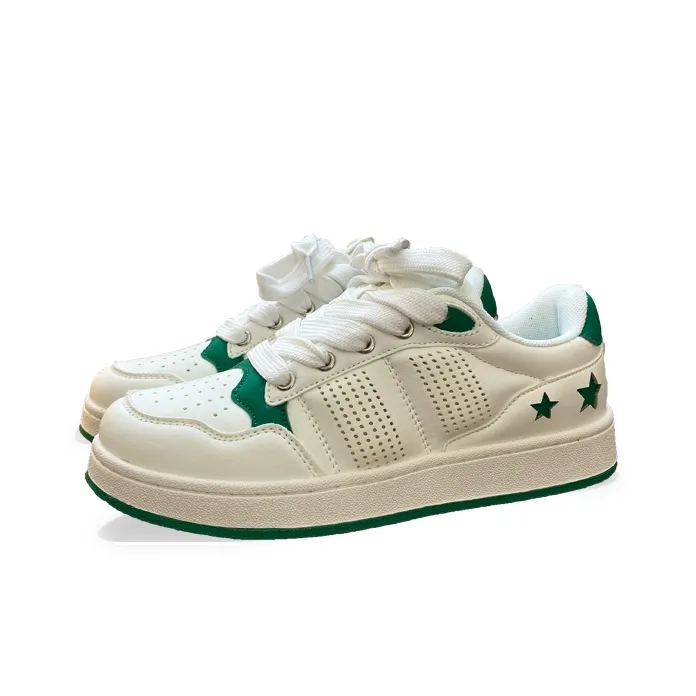 XLAIII Anti Slip Wear Resistant Low Top Skateboard Shoes Women's-7