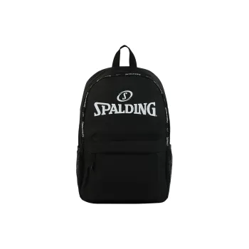 SPALDING Polyester Backpack Unisex Black White